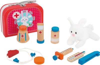 Mallette vétérinaire enfant jouets en bois – MOBOLO